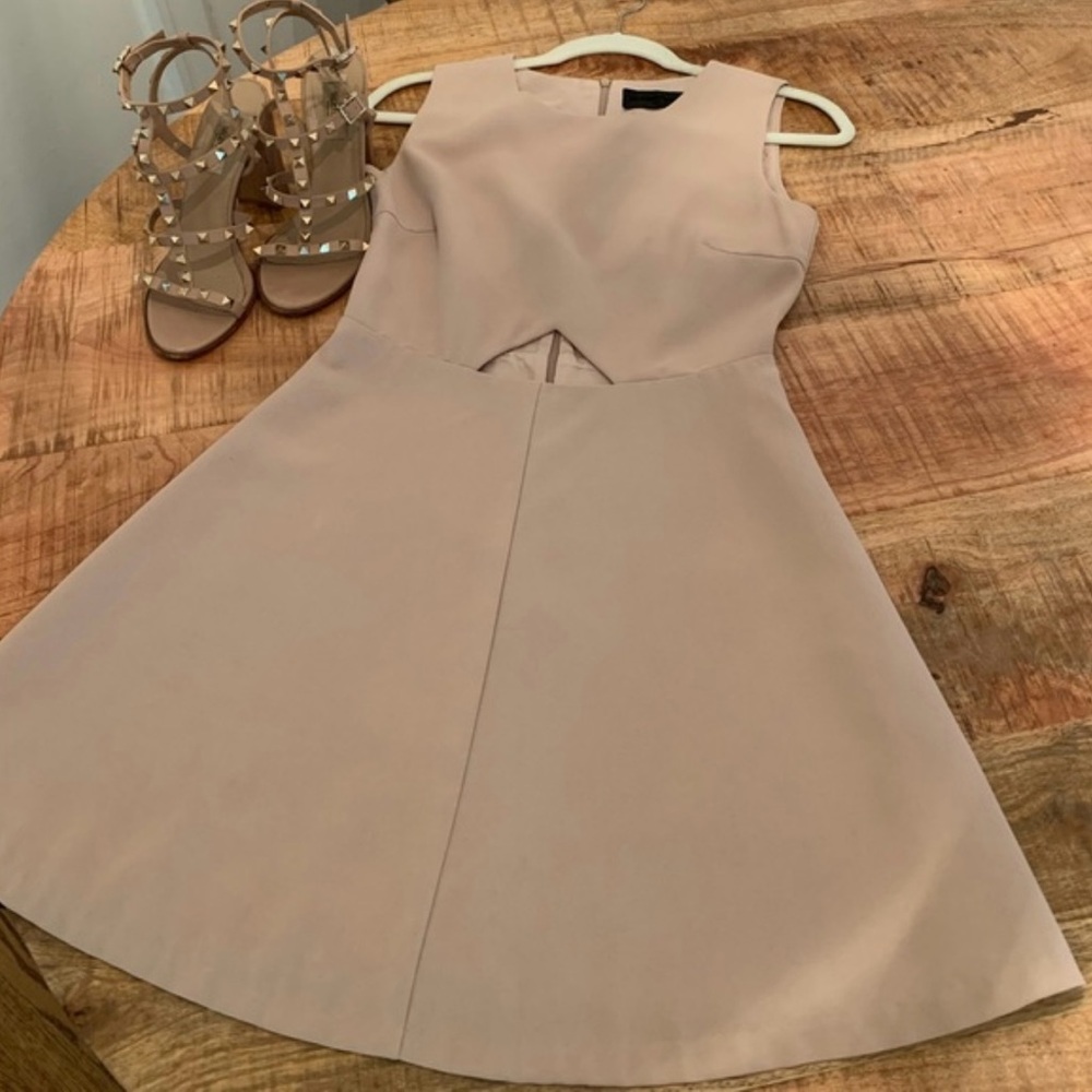Blaque Label Beige Mini Dress